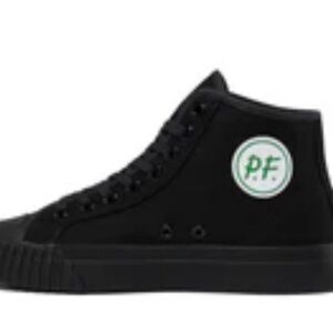 P.F. Flyers Black High-Top Sneakers 1993
